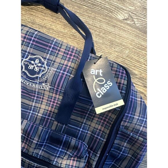 Girls' 16" Square Backpack - art class Navy, Blue. NWT. Y - Picture 3 of 5